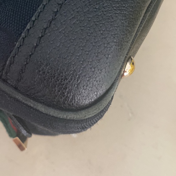 🖤 GUCCI Princey Boston satchel in black GG canvas! - Picture 10 of 13